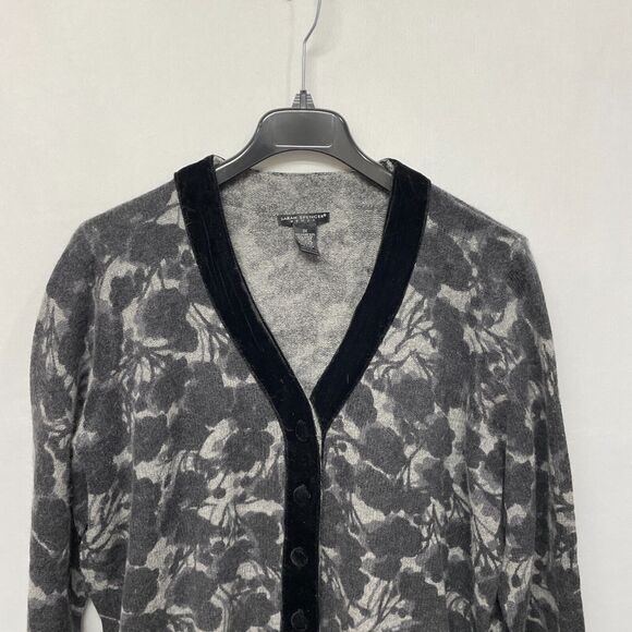 Sarah Spencer Women Cardigan Sweater Size 3X Lambs Wool Angora Blend M243 -17 - Picture 9 of 13